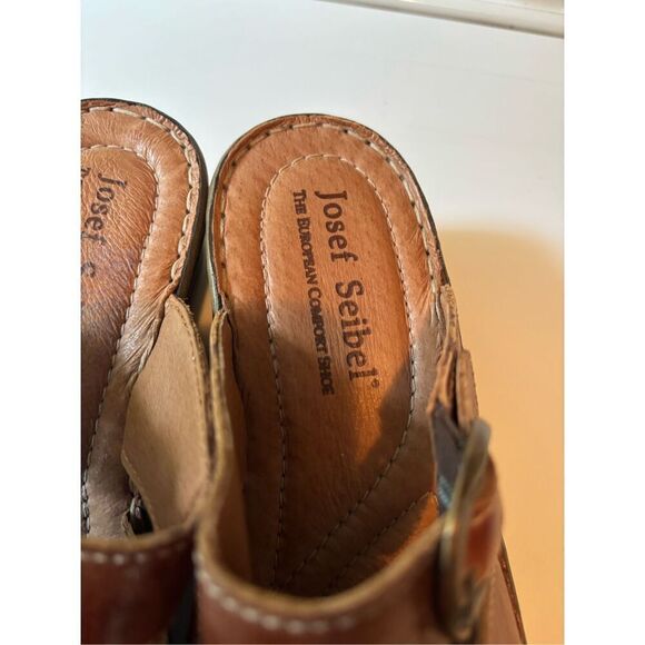 Josef Seibel Leather Sandals - Picture 2 of 6